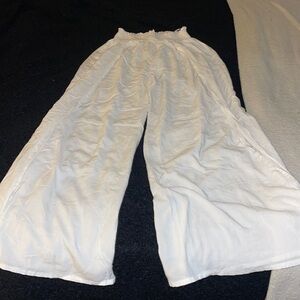 Beach cover flowy pants